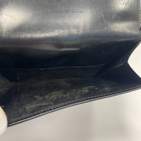 Gucci Vintage Jackie Piston Lock Compact Patent Leather Wallet-Black - Preowned - Picture 11 of 15